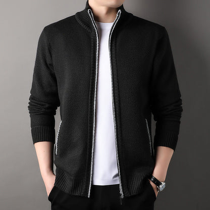 Men’s Luxury Knitted Sweater – Premium Autumn Edition