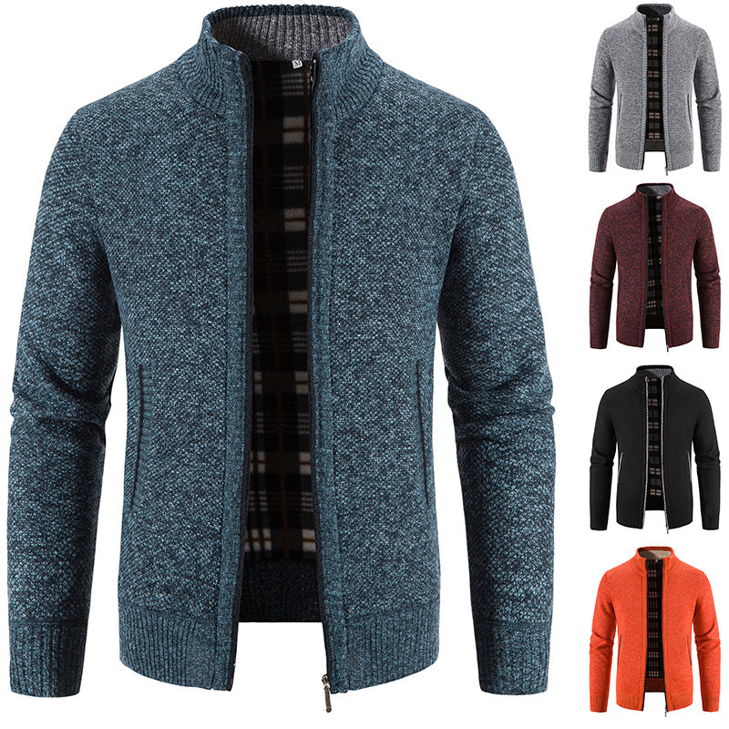 Premium Men's Knitted Sweater – Autumn Collection